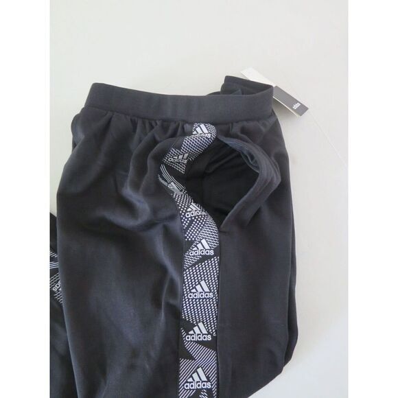 adidas GD5451 Men's Sz S Black Essentials Tape French Terry Sweatpants - Picture 4 of 4